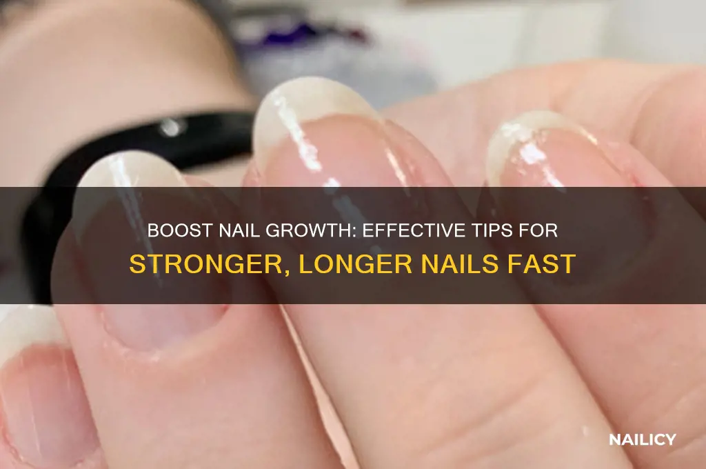 what promotes fast nail growth
