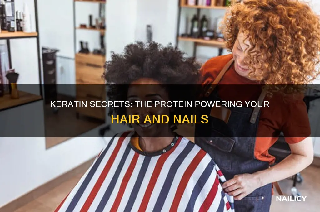 what protein make up hair and nails