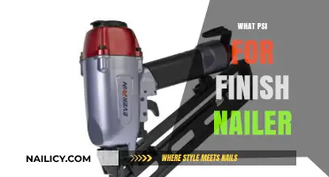 Optimal PSI Settings for Finish Nailers: A Comprehensive Guide
