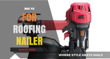 Optimal PSI Settings for Roofing Nailers: A Comprehensive Guide
