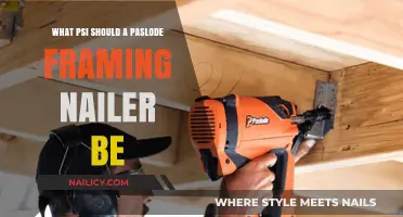 Optimal PSI Settings for Paslode Framing Nailer Performance Guide
