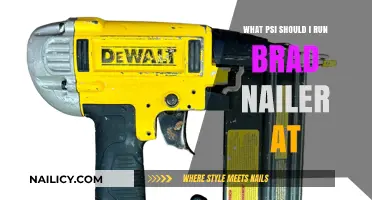 Optimal PSI Settings for Brad Nailer: A Comprehensive Guide