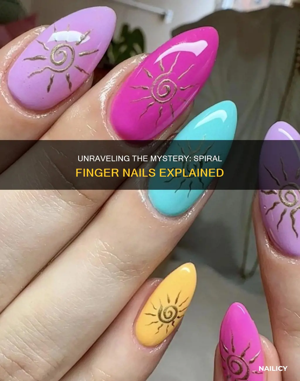 what r spiral finger nails