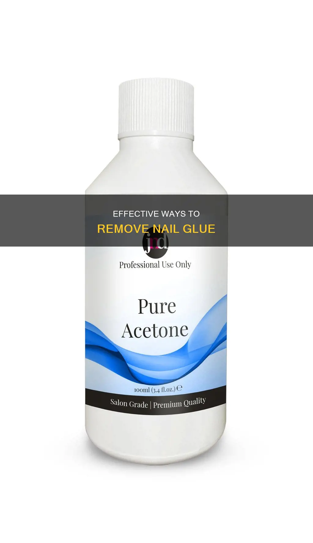 what remove nail glue