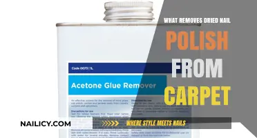 How to Remove Dried Nail Polish from Carpets