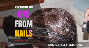 How to Remove Hair Dye Stains from Nails