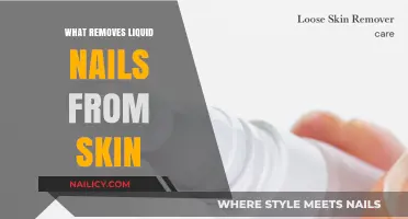 How to Remove Liquid Nails From Skin