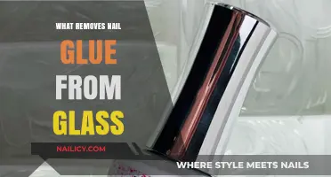 How to Remove Nail Glue from Glass Surfaces