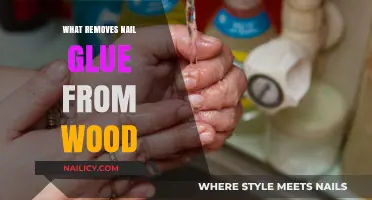 How to Remove Nail Glue from Wood