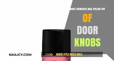 How to Remove Nail Polish from Door Knobs
