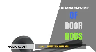How to Remove Nail Polish from Door Knobs