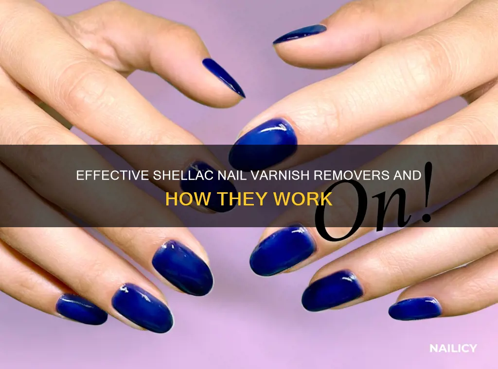 what removes shellac nail varnish