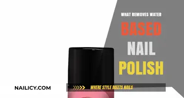 Water-Based Nail Polish: Easy Removal Solutions