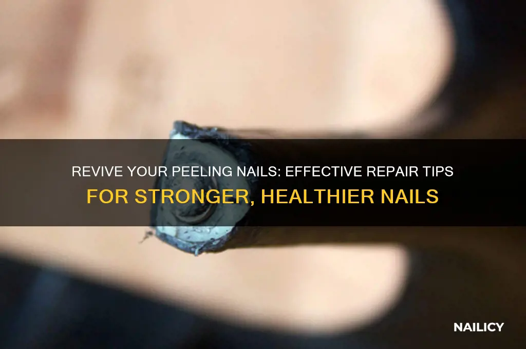 what repairs peeling nails