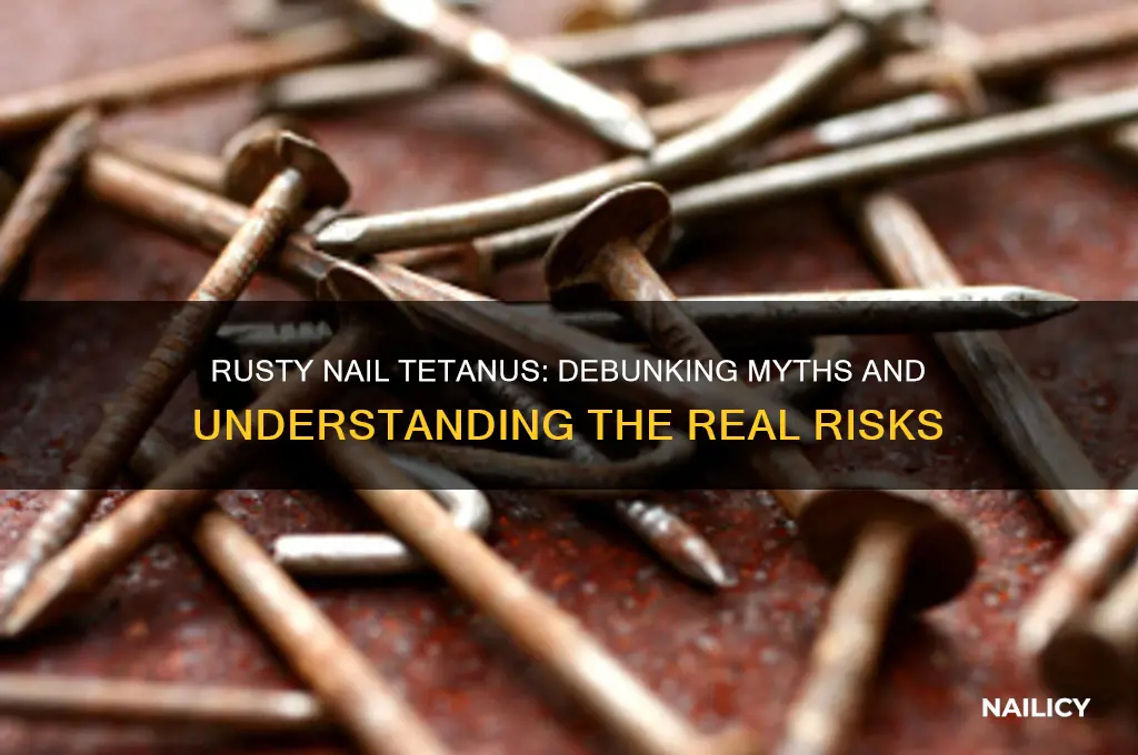 what rusty nail tetanus