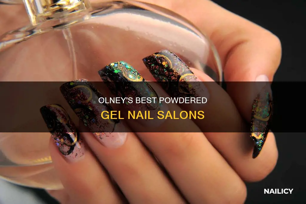 what salons in olney offer powdered gel nails