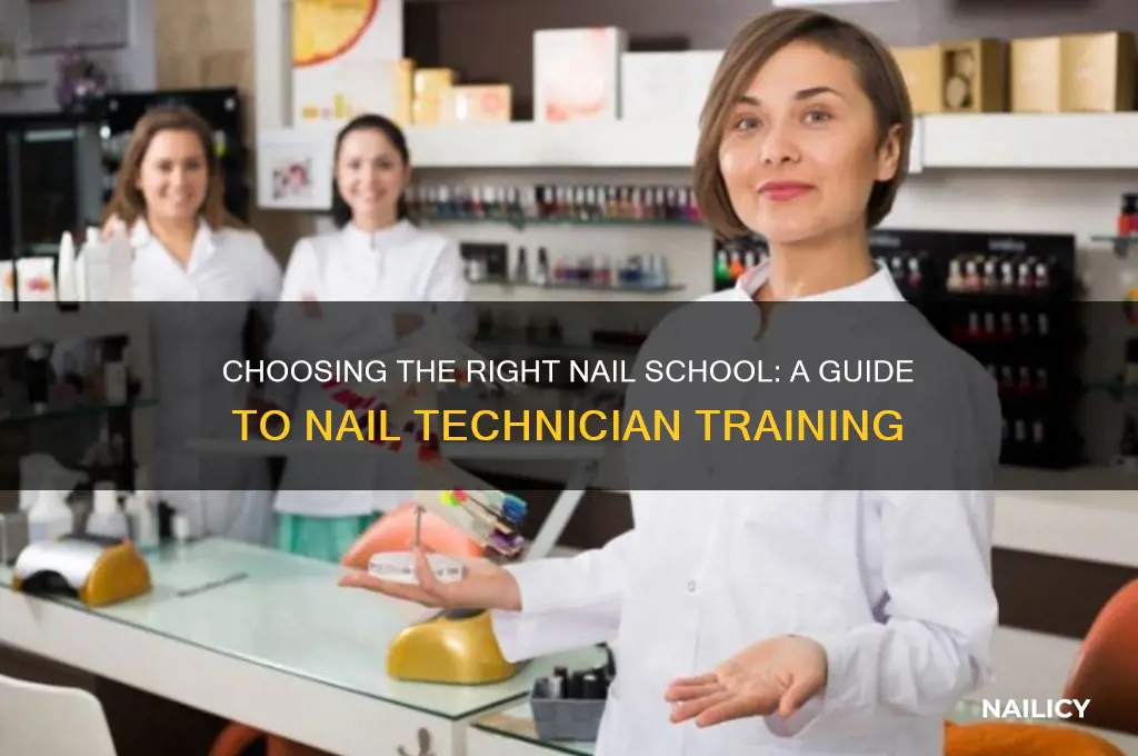 what school do you go to for nails