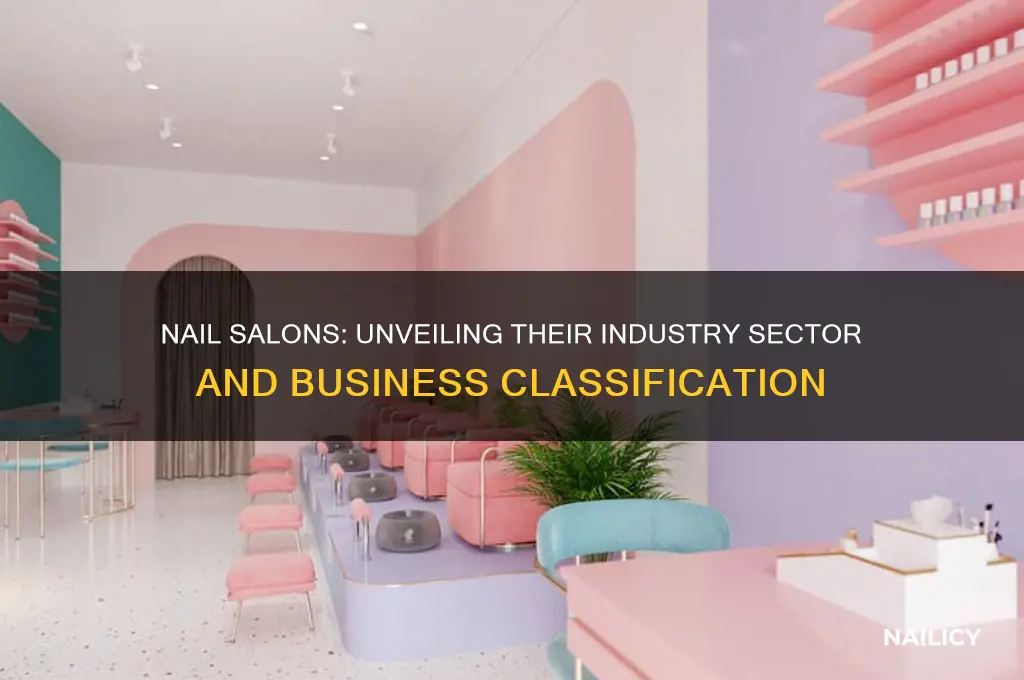 what sector are nail salons in