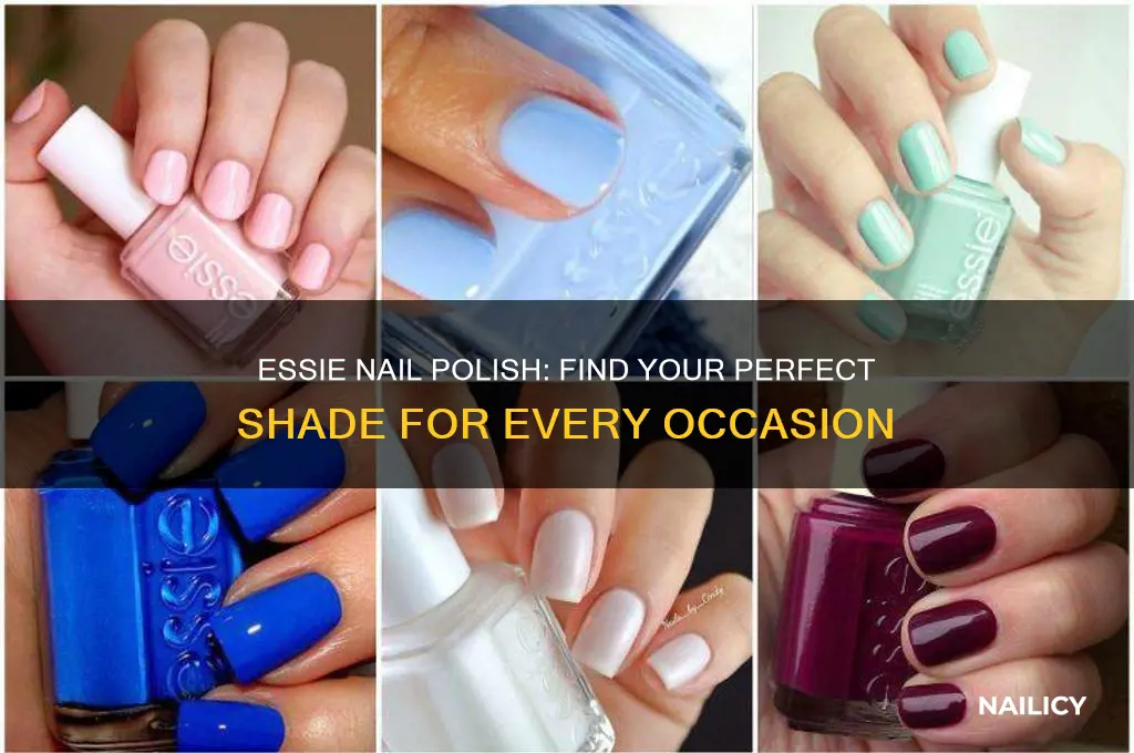 what shade of nail polish by essie