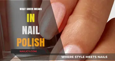 Understanding Sheer Nail Polish: Definition, Benefits, and Application Tips