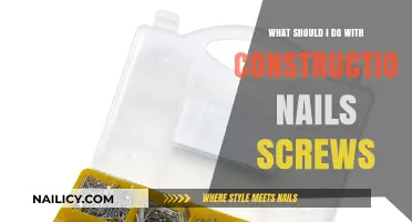 Creative Uses for Leftover Construction Nails and Screws: DIY Ideas