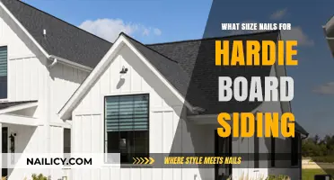 Choosing the Right Nail Size for Hardie Board Siding Installation