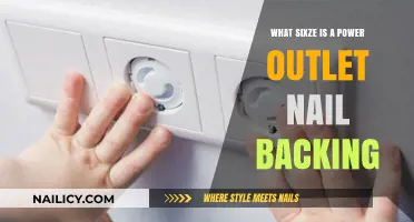 Power Outlet Nail Backing Size Guide: What You Need to Know
