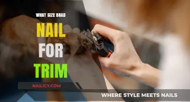 Selecting the Right Brad Nail Size for Trim Work