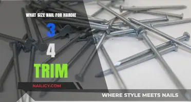 Choosing the Right Nails for Hardie Trim Installation