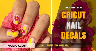 Customizing Nail Decals with Cricut: The Perfect Size