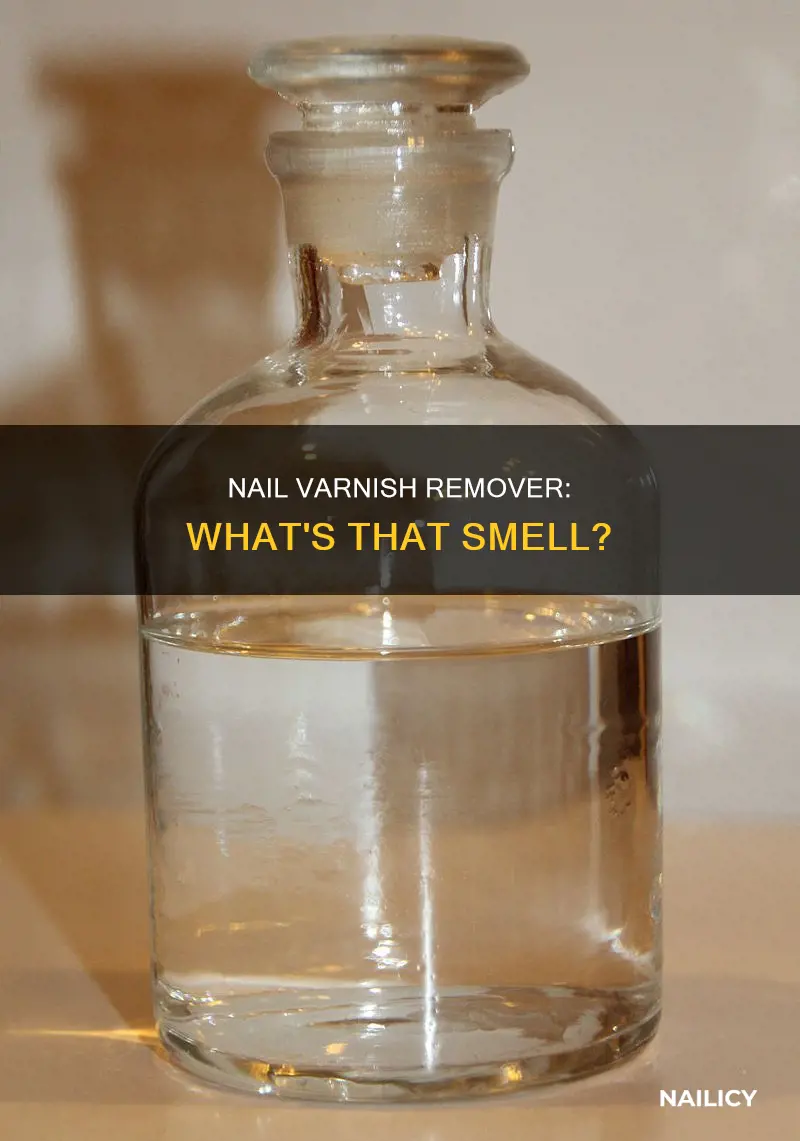 what smells like nail varnish remover