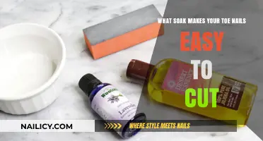 Soaking Solution for Easy Toenail Cutting