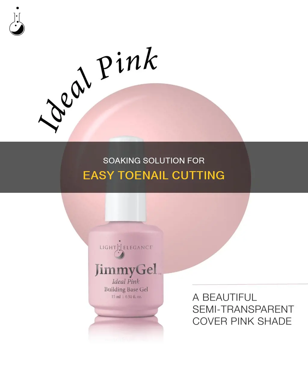 what soak makes your toe nails easy to cut