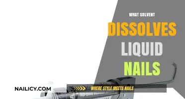Effective Solvents to Dissolve Liquid Nails: A Comprehensive Guide