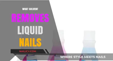 Best Solvent to Remove Liquid Nails