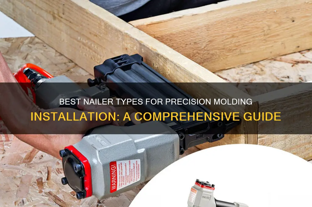 what sort of nailer is suitable for molding
