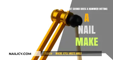 The Distinct Sound of a Hammer Striking a Nail: Unraveling the Noise