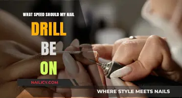 Optimal Nail Drill Speed: A Guide to Safe and Effective Manicures