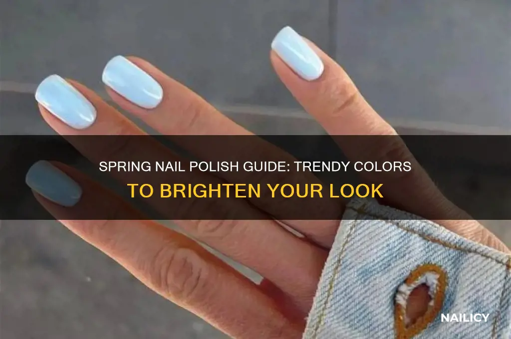 what spring nail polish color should i wear