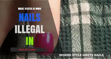MMA Nails Banned: States Where This Manicure Technique Is Illegal