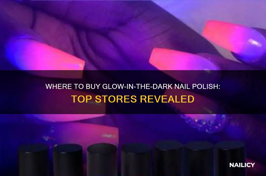 what store sells glow in the dark nail polish