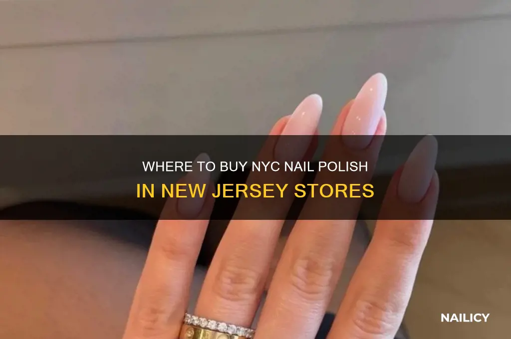 what store sells nyc nail polish in nj