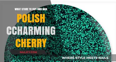 Where to Buy Dnd Nail Polish Charming Cherry: Top Stores Guide