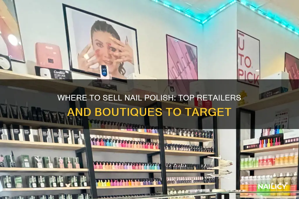 what stores can i sell nail polish to