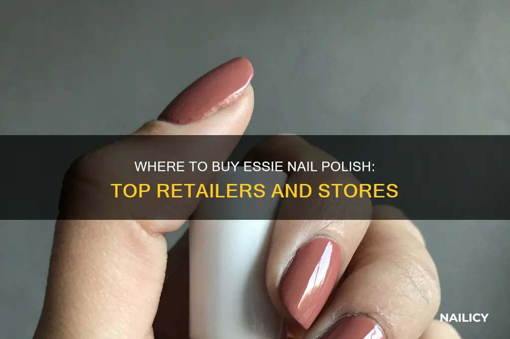 what stores carry essie nail polish