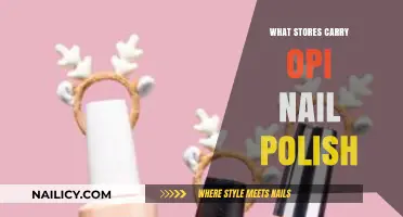 Where to Buy OPI Nail Polish: Top Retailers and Stores
