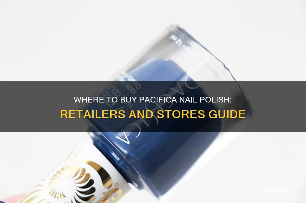 what stores carry pacifica nail polish