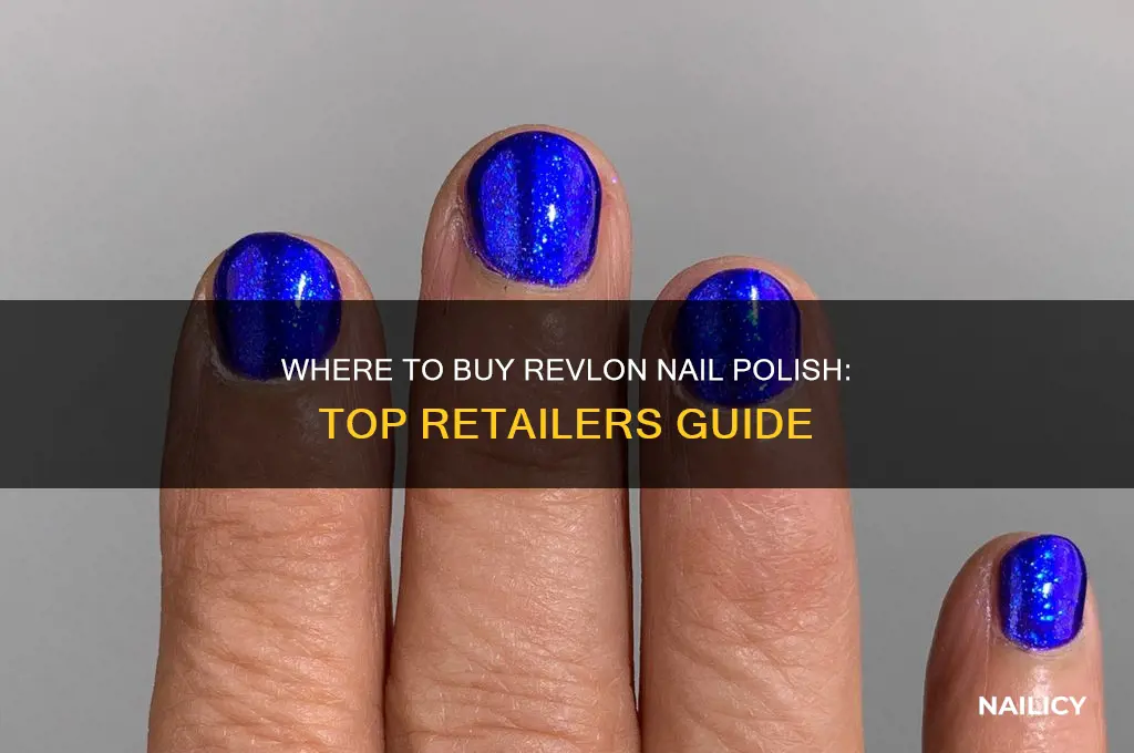 what stores carry revlon nail polish