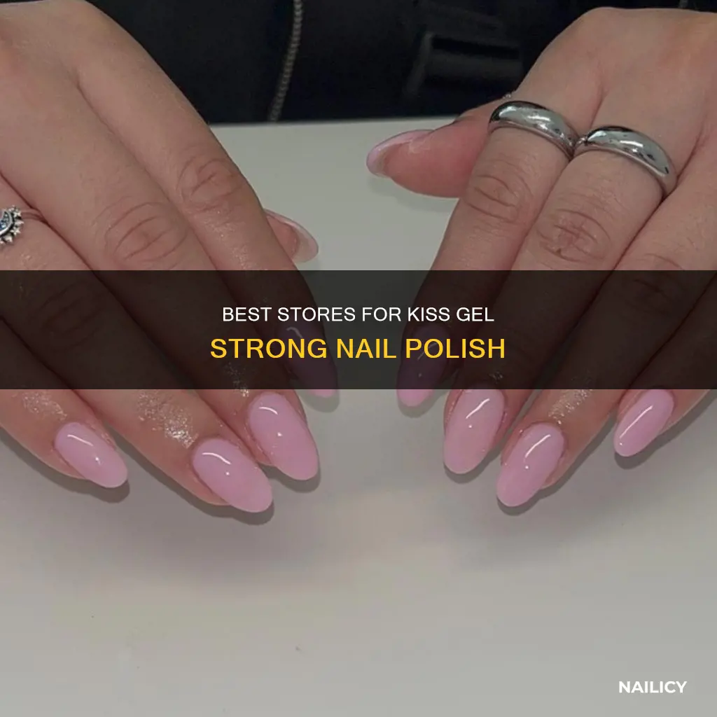 what stores kiss gel strong nail polish