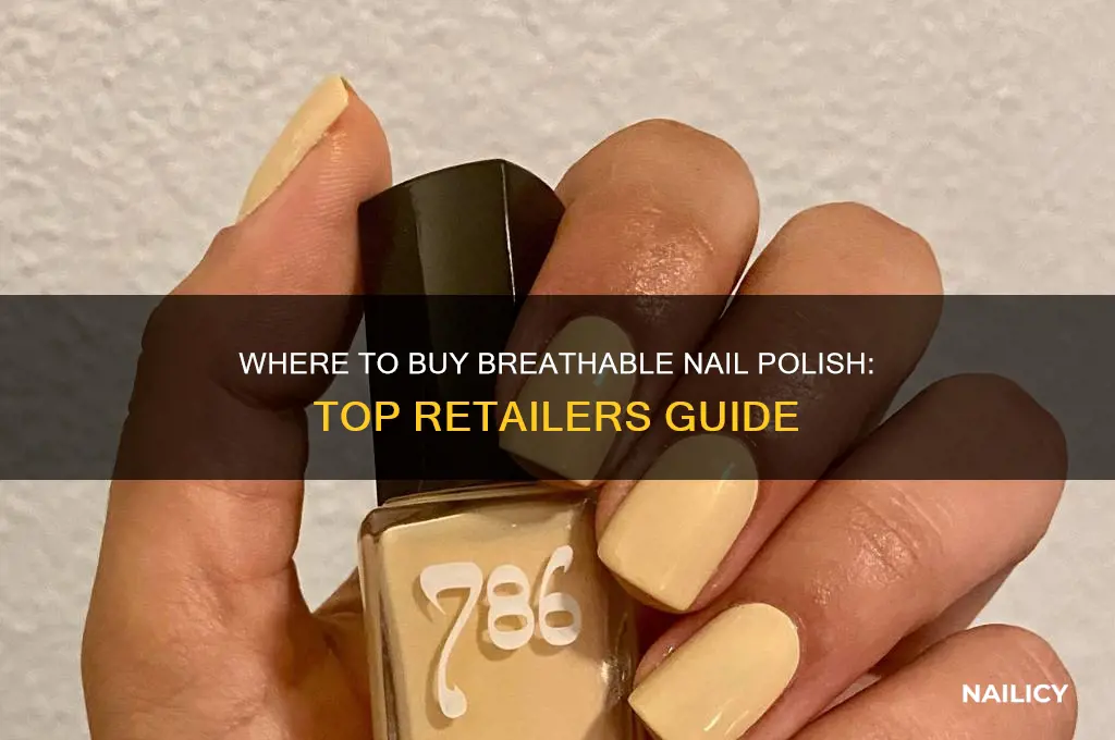 what stores sell breathable nail polish